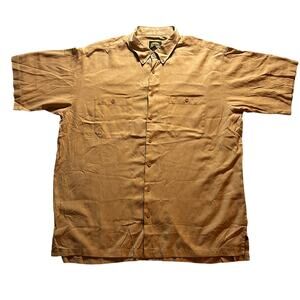 Cabela’s Outdoor Gear Beige Button-Down Shirt 2XL Tall